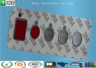 Wodoodporny przełącznik membranowy Panel dotykowy Nakładka Red Window Silver Contact Pad